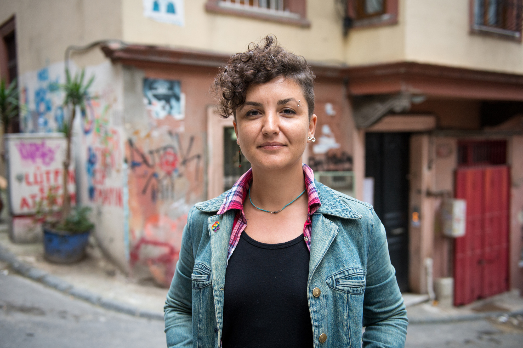 Portrait of Dicle Kilina, Women's Self Defense Workshop