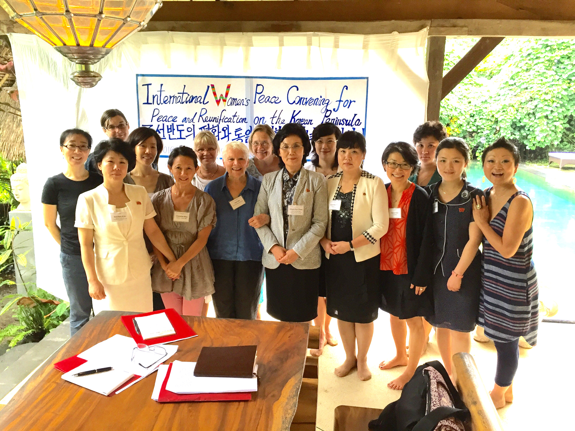 Women Cross DMZ Conference in Bali