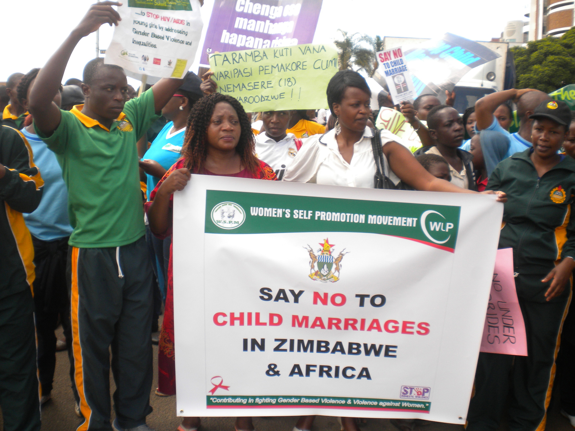 Child Marriage Protest