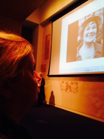 Stephanie Ortoleva at a CSW59 Reception Honoring Bella Abzug