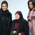 Dr. Sakena Yacoobi with Michelle Obama