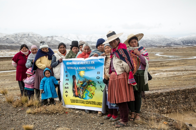 Red Nacional de Mujeres en Defensa de la Madre Tierra, Bolivia