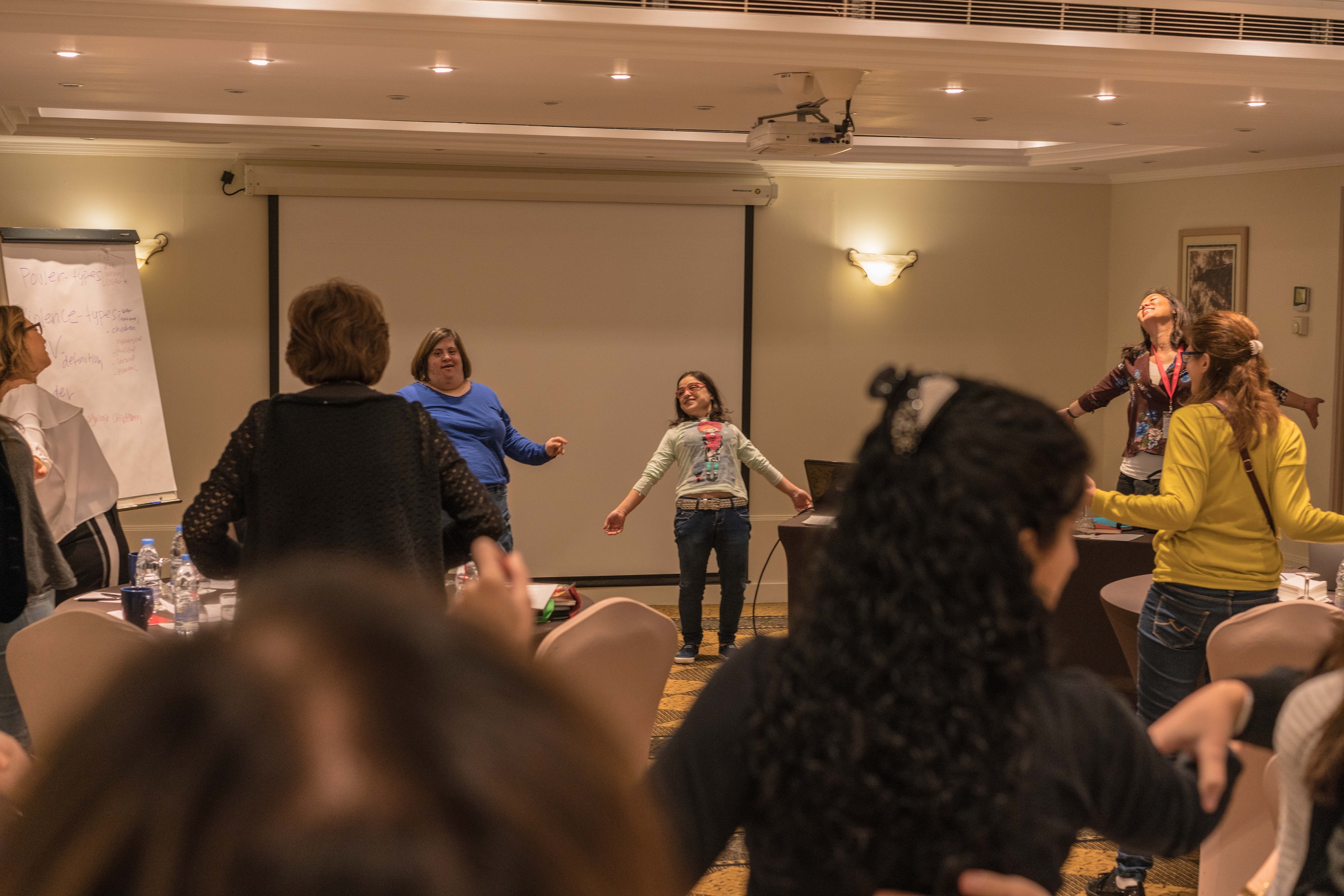 WRC workshop on gender based violence in Lebanon